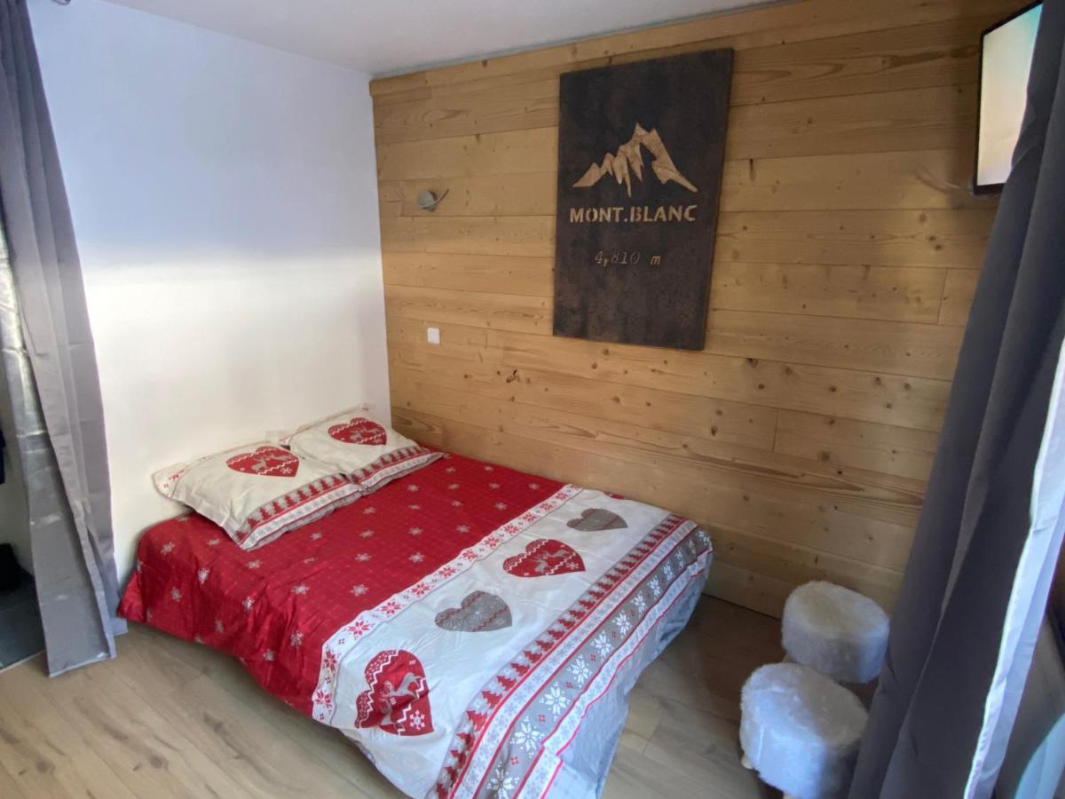 Chaleureux appartement rénové ambiance chalet Praz-sur-Arly Exterior foto