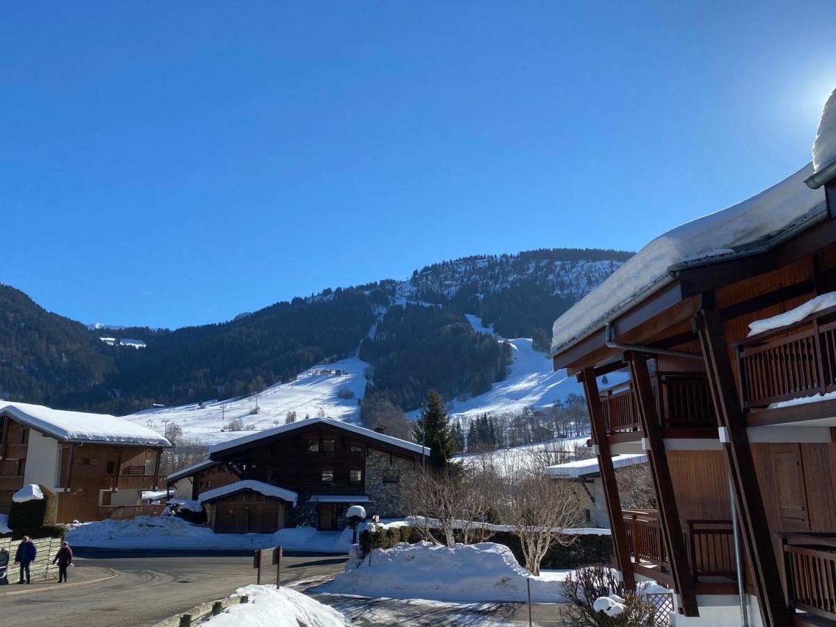 Chaleureux appartement rénové ambiance chalet Praz-sur-Arly Exterior foto