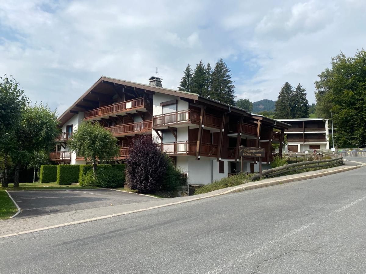 Chaleureux appartement rénové ambiance chalet Praz-sur-Arly Exterior foto
